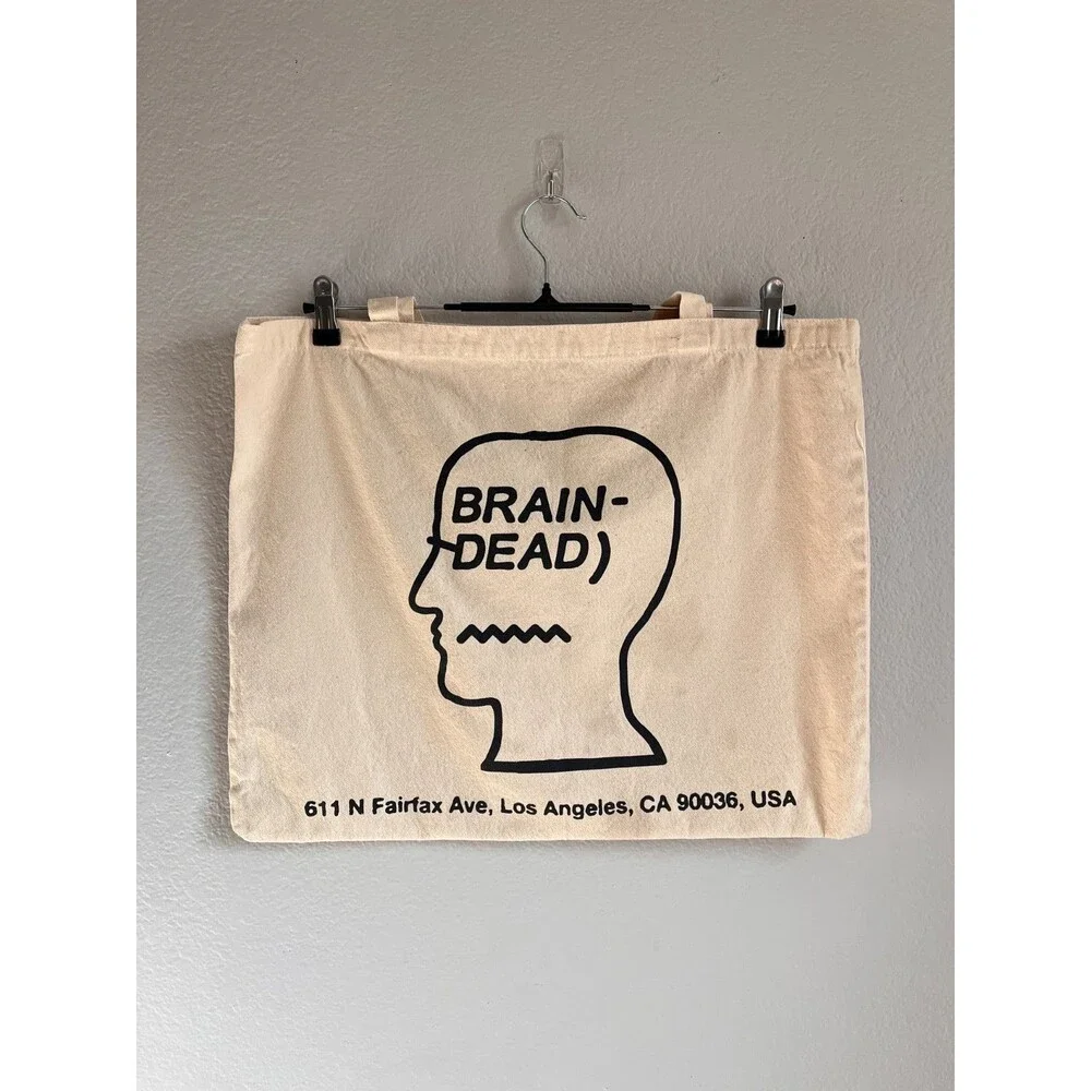 Brain Dead Large Tote Bag
